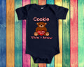 Cookie Loves Me Cute Grandma Bear Baby Bodysuit Tshirt or Toddler Shirt Special Grandmother Gift or Pregnancy Reveal Announcement Graphic Tee – Warm & Stylish · High-Quality Print