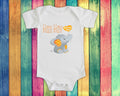 Mam Maw Loves Me Cute Grandma Name Elephant Baby Bodysuit Tshirt or Toddler Shirt Special Grandmother Gift Pregnancy Reveal Announcement Graphic Tee – Aesthetic Look · Great Gift For Fans
