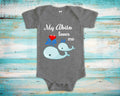 Abito Loves Me Cute Grandpa Name Whale Baby Bodysuit Tshirt or Toddler Shirt Italian Grandfather Gift or Pregnancy Reveal Announcement Graphic Tee – Everyday Comfort · High-Quality Print