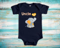 Uncle Loves Me Cute Elephant Baby Bodysuit Tshirt or Toddler Shirt Special Gift or Pregnancy Reveal Announcement Graphic Tee – Premium Graphic · Trending Graphic Apparel