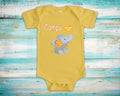 Gampy Loves Me Cute Grandpa Name Elephant Baby Bodysuit Tshirt or Toddler Shirt Special Grandfather Gift or Pregnancy Reveal Announcement Graphic Tee – Easygoing Wear · Top Pick For Any Outfit