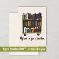 Printable Librarian Card Librarian Romantic Card Valentine39s Day or Anniversary Librarian Birthday Gift Digital Download Overdue Graphic Tee – Soft Feel · Top Pick For Any Outfit