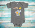 Abito Loves Me Cute Grandpa Name Elephant Baby BodysuitTshirt or Toddler Shirt Italian Grandfather Gift or Pregnancy Reveal Announcement Graphic Tee – Easygoing Wear · Trending Graphic Apparel