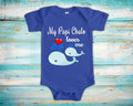 Papi Chulo Loves Me Cute Grandpa Name Whale Baby Bodysuit Tshirt or Toddler Shirt French Spanish Latino Grandfather Gift or Pregnancy Reveal Graphic Tee – Easygoing Wear · High-Quality Print
