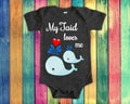 Taid Loves Me Cute Grandpa Name Whale Baby Bodysuit Tshirt or Toddler Shirt Celtic Welsh Grandfather Gift or Pregnancy Reveal Announcement Graphic Tee – Feel-Good Design · Trending Graphic Apparel