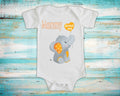 Mommy Loves Me Cute Mom Name Elephant Baby Bodysuit Tshirt or Toddler Shirt Special Mother39s Day Gift or Pregnancy Reveal Announcement Graphic Tee – Cozy Vibes · High-Quality Print