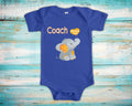 Coach Loves Me Cute Grandpa Name Elephant Baby Bodysuit Tshirt or Toddler Shirt Special Grandfather Gift or Pregnancy Reveal Announcement Graphic Tee – Premium Graphic · Perfect For Daily Wear