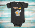 Popie Loves Me Cute Grandpa Name Elephant Baby Bodysuit Tshirt or Toddler Shirt Special Grandfather Gift or Pregnancy Reveal Announcement Graphic Tee – Easygoing Wear · Top Pick For Any Outfit