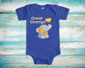 Great Gramps Loves Me Cute Grandpa Name Elephant Baby Bodysuit Tshirt or Toddler Shirt Special Grandfather Gift or Pregnancy Announcement Graphic Tee – Premium Graphic · Great Gift For Fans