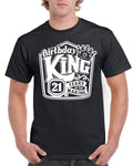 Mens 21st Birthday Gifts For Son Twenty One 21st Gifts Birthday King 21 Years Old T Shirt Funny Tee Present 21 Years Old Graphic Tee – Warm & Stylish · Top Pick For Any Outfit