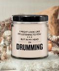 Funny Drumming Candle Drummer Gift Drumming Gift Drummer Birthday Present Drum Candle In My Head I39m Drumming Birthday Gift Graphic Tee – Premium Graphic · Top Pick For Any Outfit