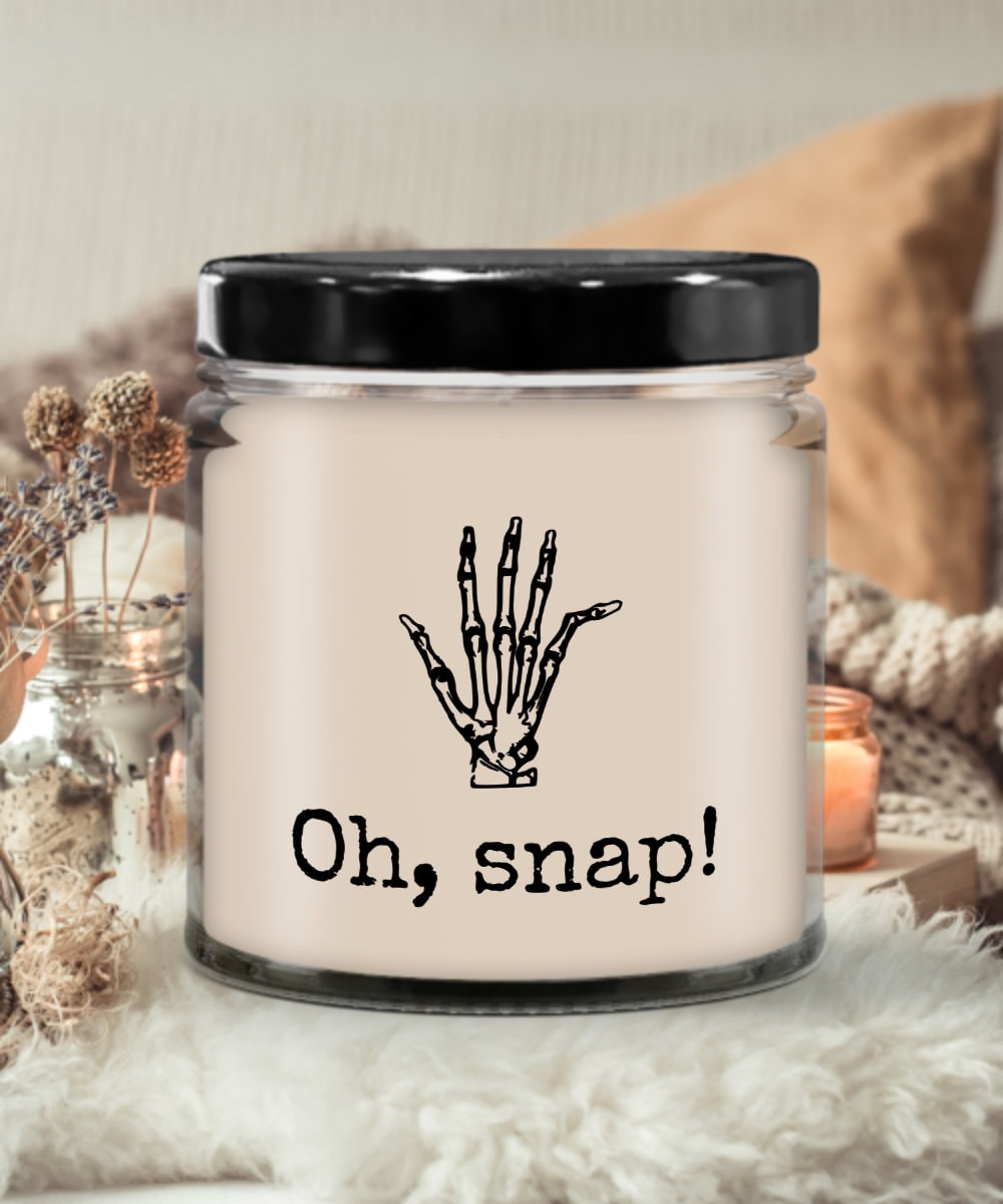 Orthopedic Candle Orthopedist Gift Chiropractor Gift Orthopedic Surgeon Radiology Gift Funny Bones Candle Oh Snap Graphic Tee – Fan Favorite · Top Pick For Any Outfit