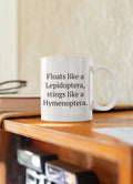 Funny Entomology Mug Insect Collector Gift Bug Lover Present Entomologist Floats Like A Lepidoptera Graphic Tee – Cozy Vibes · Great Gift For Fans