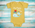Ppre Loves Me Cute Grandpa Name Whale Baby Bodysuit Tshirt or Toddler Shirt French Grandfather Gift or Pregnancy Reveal Announcement Graphic Tee – Cozy Vibes · Great Gift For Fans