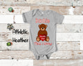 Baubie Loves Me Cute Grandma Name Bear Baby Bodysuit Tshirt or Toddler Shirt Special Grandmother Gift or Pregnancy Reveal Announcement Graphic Tee – Feel-Good Design · Perfect For Daily Wear