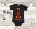Zia Loves Me Cute Aunt Name Bear Baby Bodysuit Tshirt or Toddler Shirt Italy Italian Aunt Gift or Pregnancy Reveal Announcement Graphic Tee – Warm & Stylish · Perfect For Daily Wear