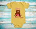 Nino Loves Me Cute Godfather Name Bear Baby Bodysuit Tshirt or Toddler Shirt Spanish Godfather Gift or Pregnancy Reveal Announcement Graphic Tee – Warm & Stylish · Great Gift For Fans