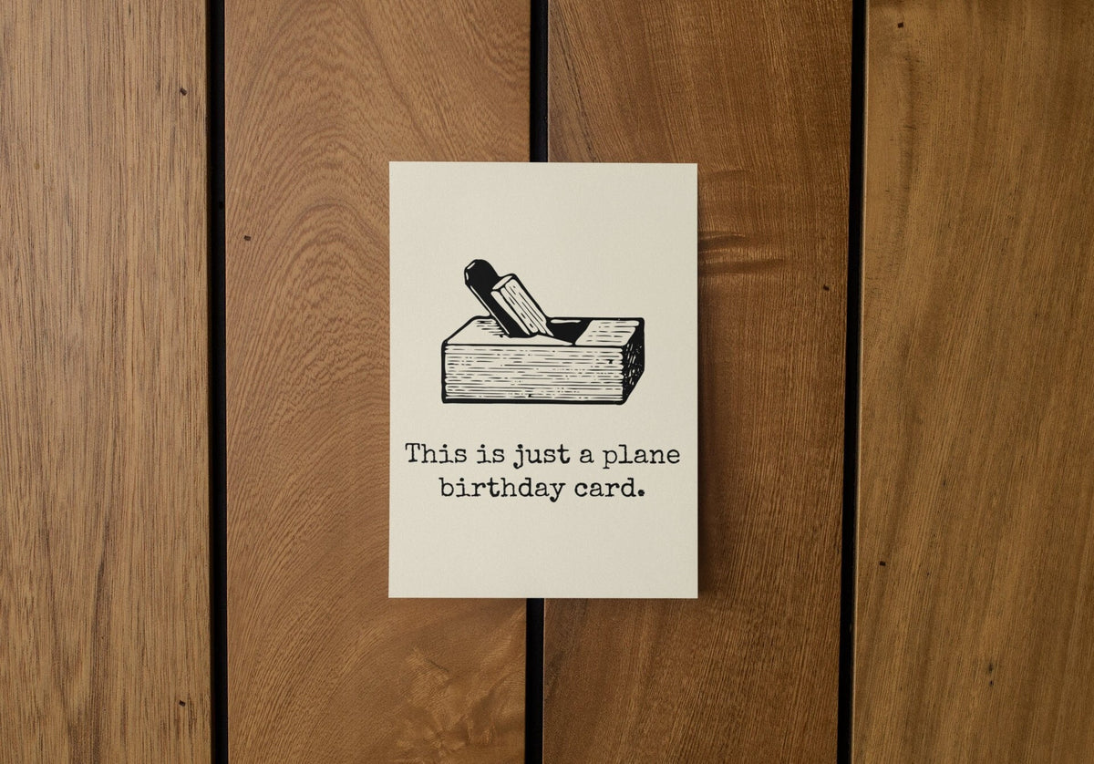 Carpenter Printable Birthday Card Woodworker Printable Birthday Card Funny Carpenter Card Plane Birthday Card Funny Woodworker Card Graphic Tee – Warm & Stylish · Great Gift For Fans