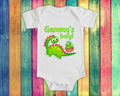 Gammy39s Boy Cute Grandma Name Dinosaur Baby Bodysuit Tshirt or Toddler Shirt for a Special Grandmother Gift or Pregnancy Announcement Graphic Tee – Soft Feel · High-Quality Print