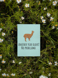 Funny Llama Printable Card Llama Birthday Card Llama Lover Card No Probllama Instant Download Last Minute Birthday Card Graphic Tee – Aesthetic Look · Must-Have Style