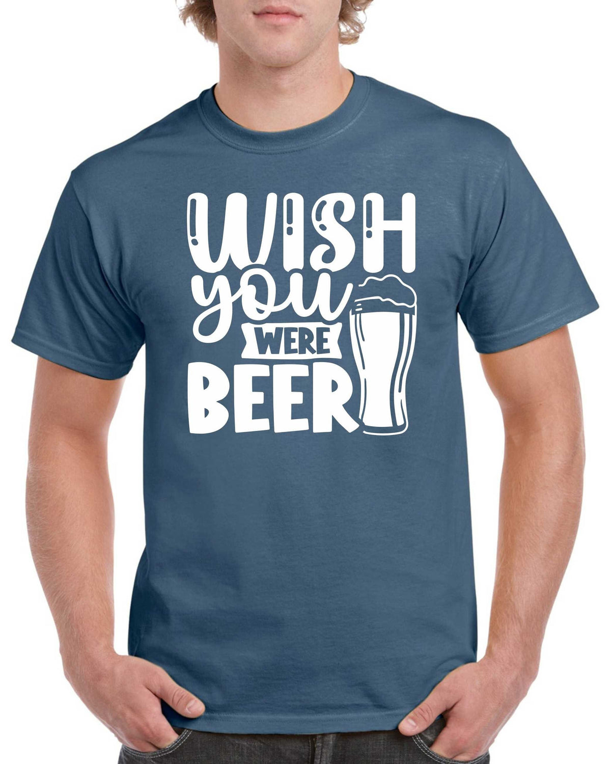 Birthday Gifts For Dad Men Birthday Gift For Dad Wish You Were Beer Dad Birthday T Shirt Fathers Day Present Graphic Tee – Aesthetic Look · Perfect For Daily Wear