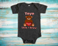 Yeye Loves Me Cute Grandpa Name Bear Baby Bodysuit Tshirt or Toddler Shirt China Chinese Grandfather Gift or Pregnancy Reveal Announcement Graphic Tee – Soft Feel · Must-Have Style