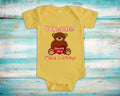 Uncle Loves Me Cute Name Bear Baby Bodysuit Tshirt or Toddler Shirt Special Uncle Gift or Pregnancy Reveal Announcement Graphic Tee – Feel-Good Design · Must-Have Style