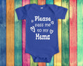 Pass Me To Mema Cute Grandma Baby Bodysuit Tshirt or Toddler Shirt Special Grandmother Gift or Pregnancy Announcement Graphic Tee – Aesthetic Look · Top Pick For Any Outfit