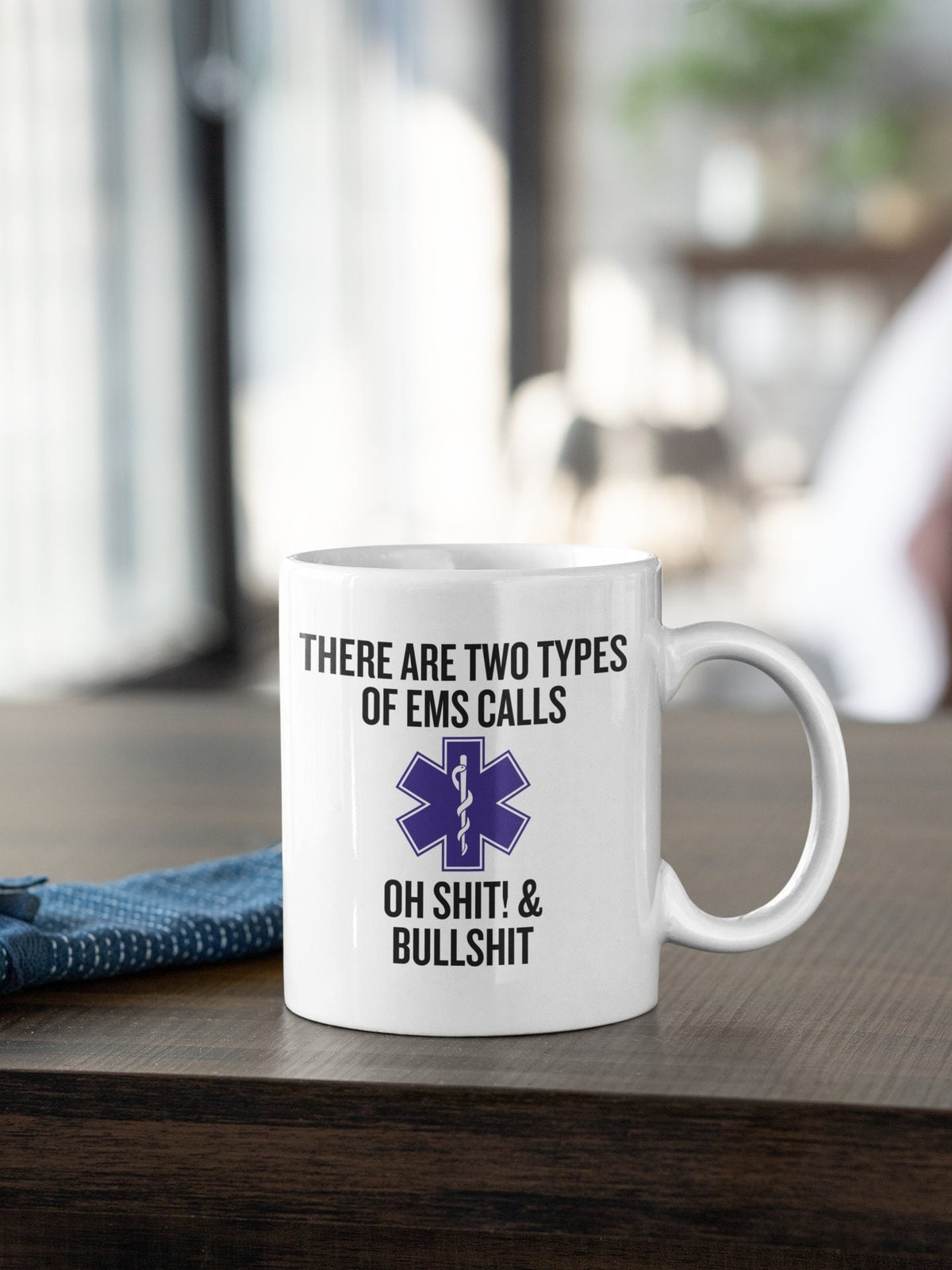 Paramedic Coffee Mug EMT Gift Idea Types Of EMS Calls Medical Staff Mug Ambulance Medical Technician Graphic Tee – Feel-Good Design · Perfect For Daily Wear