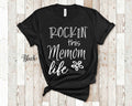 Rockin This Memom Life Grandma Tshirt Special Grandmother Gift Idea for Mother39s Day Birthday Christmas or Pregnancy Reveal Announcement Graphic Tee – Bold Style · Great Gift For Fans