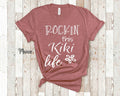 Rockin This Kiki Life Grandma Tshirt Special Grandmother Gift Idea for Mother39s Day Birthday Christmas or Pregnancy Reveal Announcement Graphic Tee – Warm & Stylish · Must-Have Style