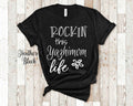 Rockin39 This Yazhimom Life Grandma Tshirt Washington Indian Grandmother Gift Idea for Mother39s Day Birthday Christmas or Pregnancy Reveal Graphic Tee – Everyday Comfort · High-Quality Print
