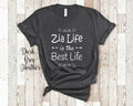 Zia Life Is The Best Aunt Tshirt Italy Italian aunt Gift Idea for Mother39s Day Birthday Christmas or Pregnancy Reveal Announcement Graphic Tee – Fan Favorite · Great Gift For Fans
