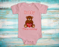 Bubby Loves Me Cute Grandpa Name Bear Baby Bodysuit Tshirt or Toddler Shirt Jewish Grandfather Gift or Pregnancy Reveal Announcement Graphic Tee – Feel-Good Design · Perfect For Daily Wear