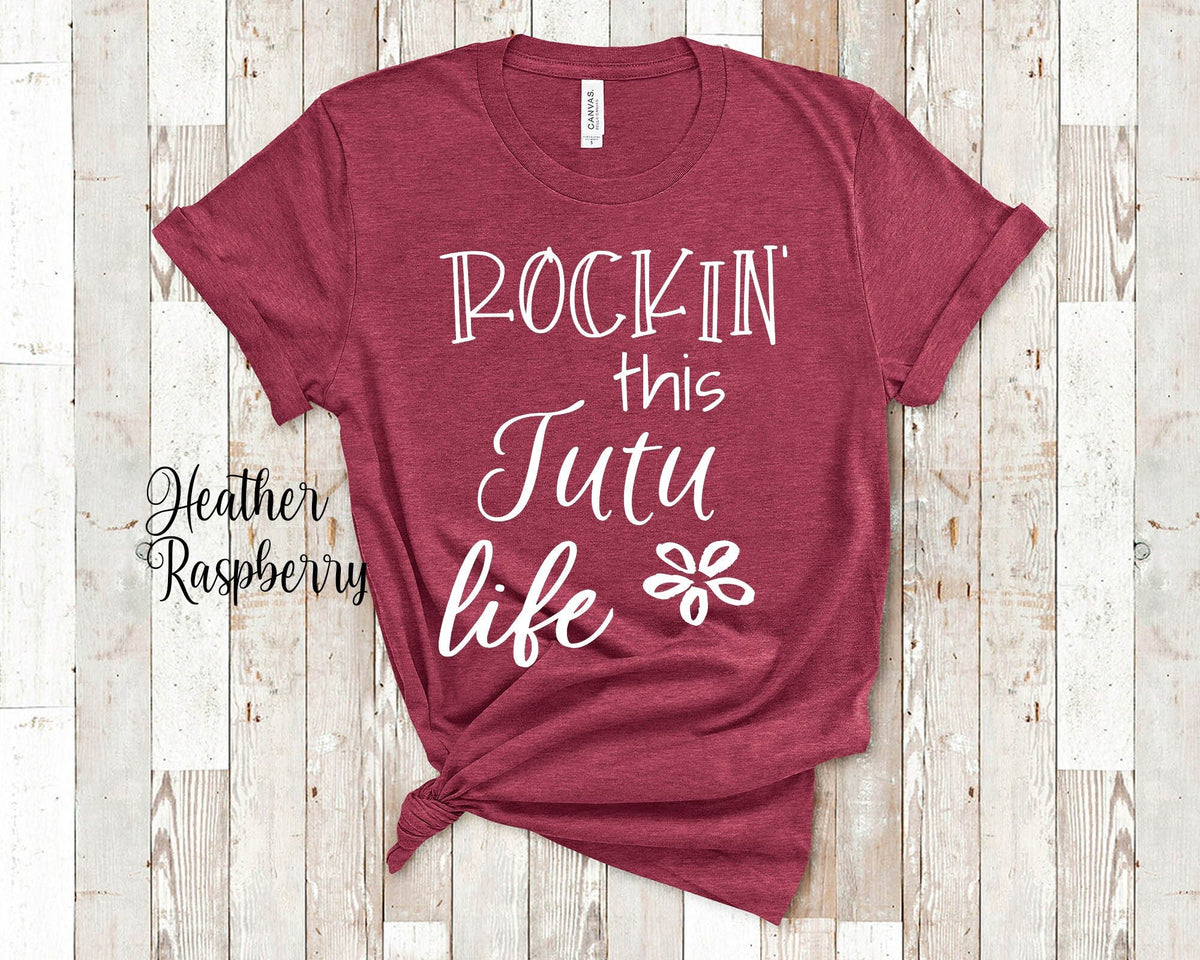 Rockin This Tutu Life Grandma Tshirt Hawaiian Grandmother Gift Idea for Mother39s Day Birthday Christmas or Pregnancy Reveal Announcement Graphic Tee – Warm & Stylish · Must-Have Style