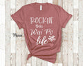 Rockin This Wai Po Life Grandma Tshirt Chinese Grandmother Gift Idea for Mother39s Day Birthday Christmas or Pregnancy Reveal Announcement Graphic Tee – Soft Feel · Top Pick For Any Outfit