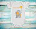 Pop Pop Loves Me Cute Grandpa Name Elephant Baby Bodysuit Unique Grandfather Gift for Granddaughter or Grandson or Pregnancy Announcement Graphic Tee – Premium Graphic · Must-Have Style