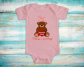 Pa Loves Me Cute Grandpa Name Bear Baby Bodysuit Tshirt or Toddler Shirt Special Grandfather Gift or Pregnancy Reveal Announcement Graphic Tee – Everyday Comfort · Great Gift For Fans