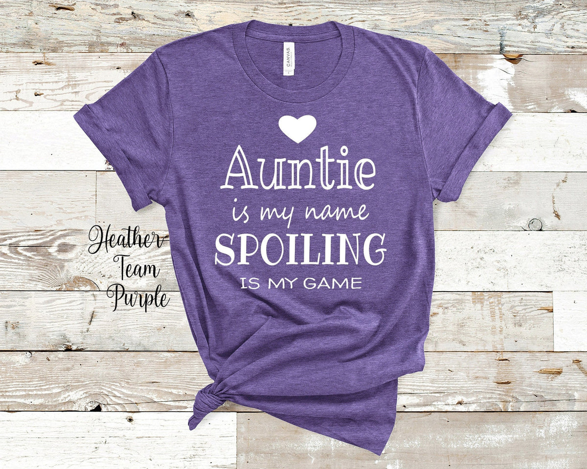 Auntie Is My Name Tshirt Special Aunt Gift Idea for Mother39s Day Birthday Christmas or Pregnancy Reveal Announcement Graphic Tee – Easygoing Wear · Trending Graphic Apparel