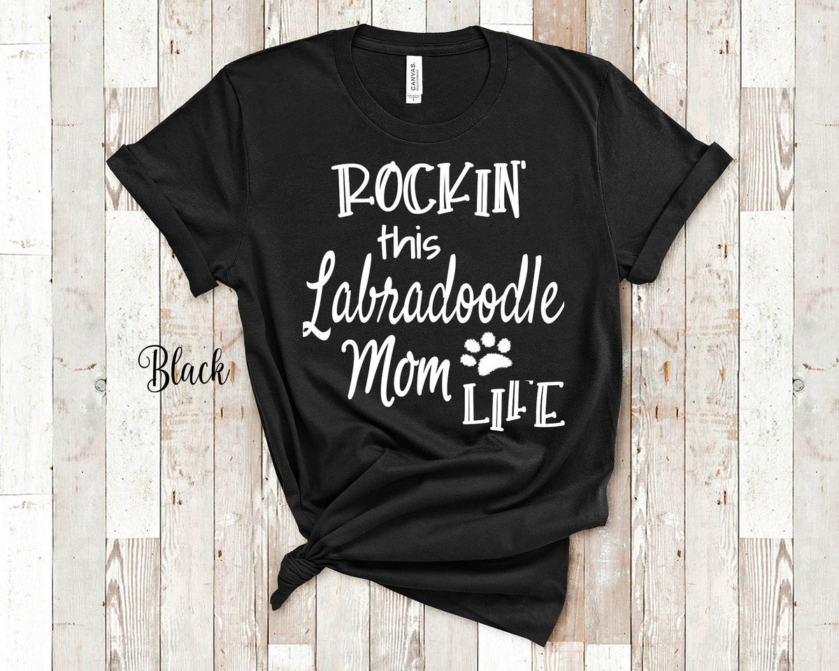 Rockin This Life Labradoodle Mom Tshirt Labra doodle Dog Owner Gifts Funny Labradoodle Shirt Gifts for Labradoodle Pet Parent Graphic Tee – Everyday Comfort · Top Pick For Any Outfit