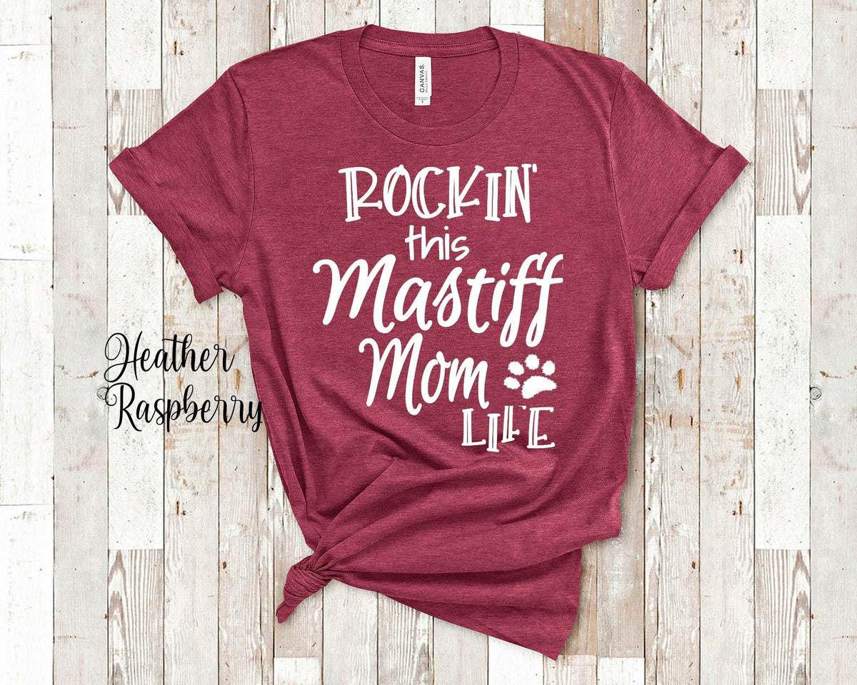 Rockin This Life Mastiff Mom Tshirt Mastiff Dog Owner Gifts Funny Mastiff Shirt Gifts for Mastiff Pet Parent Graphic Tee – Fan Favorite · High-Quality Print