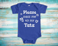 Pass Me To Tata Cute Grandpa Baby Bodysuit Tshirt or Toddler Shirt Spain Spanish Latin Latino Grandfather Gift or Pregnancy Announcement Graphic Tee – Feel-Good Design · Great Gift For Fans