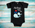 Yiayia Loves Me Cute Grandma Name Whale Baby Bodysuit Unique Grandmother Gift for Granddaughter or Grandson or Pregnancy Announcement Graphic Tee – Aesthetic Look · Great Gift For Fans