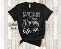 Rockin This Glammy Life Grandma Tshirt Special Grandmother Gift Idea for Mother39s Day Birthday Christmas or Pregnancy Reveal Announcement Graphic Tee – Premium Graphic · Perfect For Daily Wear
