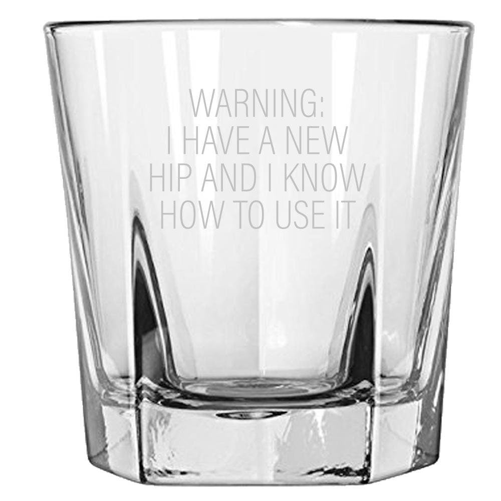 Hip Replacement Gift Hip Surgery Rocks Glass Whiskey Tumbler Hip Joint Surgery Get Well Gift Recovery Gift I Have a New Hip Graphic Tee – Soft Feel · Must-Have Style