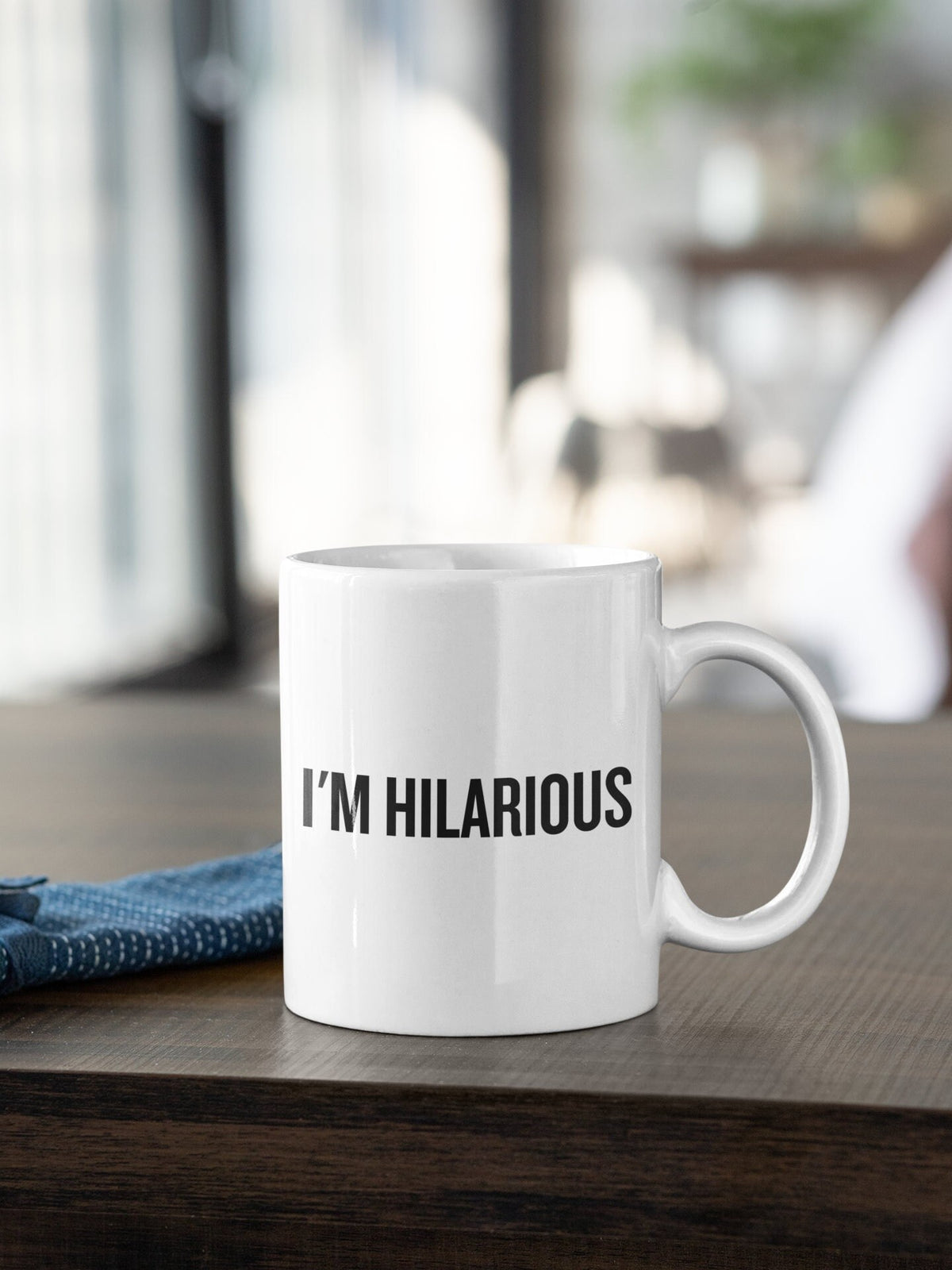 Comedian Coffee Mug Funny Gift For Comedian Comedian Gifts Stand Up Comedian Present I39m Hilarious Graphic Tee – Cozy Vibes · Great Gift For Fans