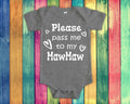 Pass Me To MawMaw Cute Grandma Baby Bodysuit Tshirt or Toddler Shirt Special Grandmother Gift or Pregnancy Announcement Graphic Tee – Soft Feel · Great Gift For Fans
