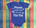 Pass Me To YiaYia Cute Grandma Baby Bodysuit Tshirt or Toddler Shirt Greece Greek Grandmother Gift or Pregnancy Announcement Graphic Tee – Fan Favorite · Perfect For Daily Wear
