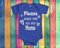 Pass Me To Momo Cute Grandma Baby Bodysuit Tshirt or Toddler Shirt Special Grandmother Gift or Pregnancy Announcement Graphic Tee – Cozy Vibes · Perfect For Daily Wear