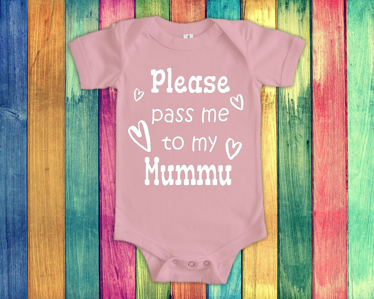 Pass Me To Mummu Cute Grandma Baby Bodysuit Tshirt or Toddler Shirt Finland Finnish Grandmother Gift or Pregnancy Announcement Graphic Tee – Easygoing Wear · Top Pick For Any Outfit